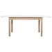 Jídelní stůl LUND dub/bílá