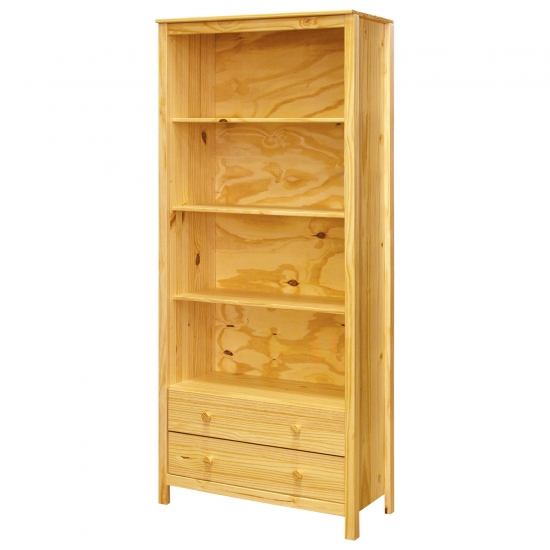 Knihovna 2 zásuvky TORINO