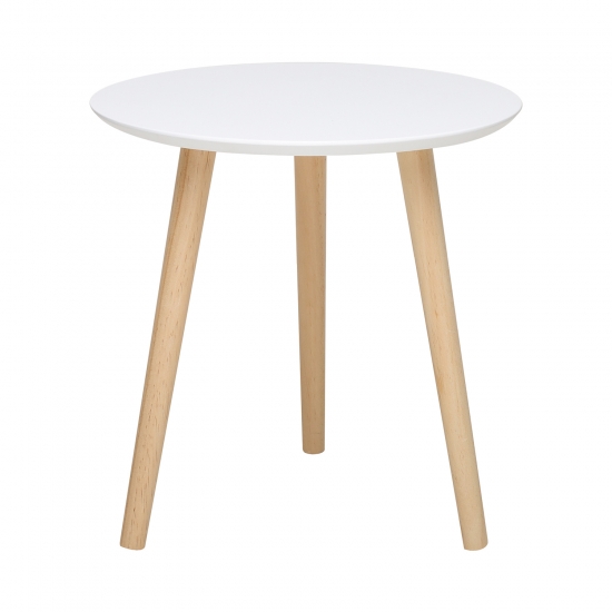 Odkládací stolek IMOLA 1 bílý/borovice