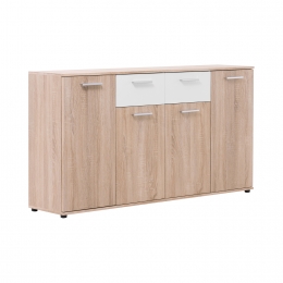 Komoda LUND 51 dub/bílá