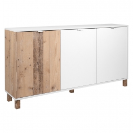 Komoda MENORCA 01B světlý antik/bílá