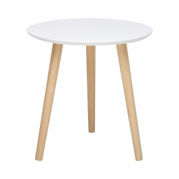Odkládací stolek IMOLA 1 bílý/borovice