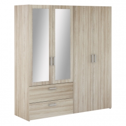 Skříň 4dveřová READY dub