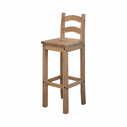 Barová židle CORONA 2 vosk 1628
